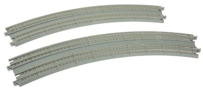 Kato N 20-187 - Unitrack Doppelgleis Slabtrack Curved R414-45°, 2-pack NEU & OVP - Bild 1 von 4