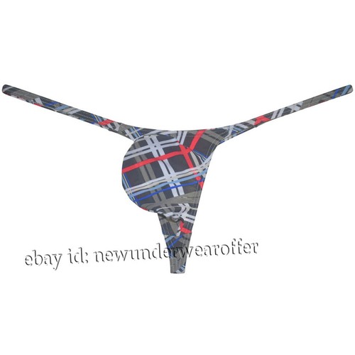 Men Bulge Thong Underwear Athletic Supporter Jockstrap Swim Bikini String Tangas - Picture 9 of 36