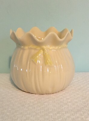   Belleek Bowl Dish Brown Mark Made in Ireland Vintage Made Before 1993