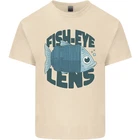 Fisheye Lens Funny Photography Photographer Mens Cotton T-Shirt Tee Top