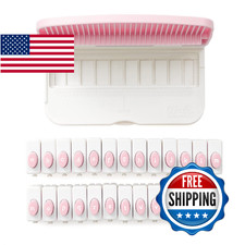 We R Memory Keepers Alphabet Punch Board Lower Case, Create Custom DIY Crafting