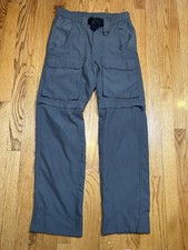BSA BOY SCOUTS UNIFORM PANTS w/Belt Adult XS Microfiber Converts To Shorts