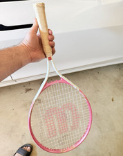 Wilson Venus Williams Pink White Tennis Racquet Racket