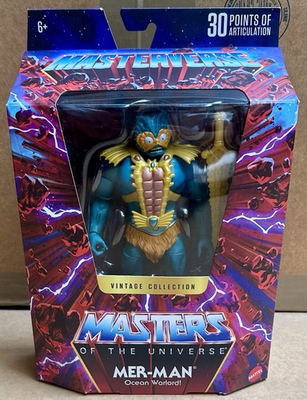 #ad #ad MOTU 2026 Masters of The Universe Masterverse Vintage Collection MER MAN Figure $64.99