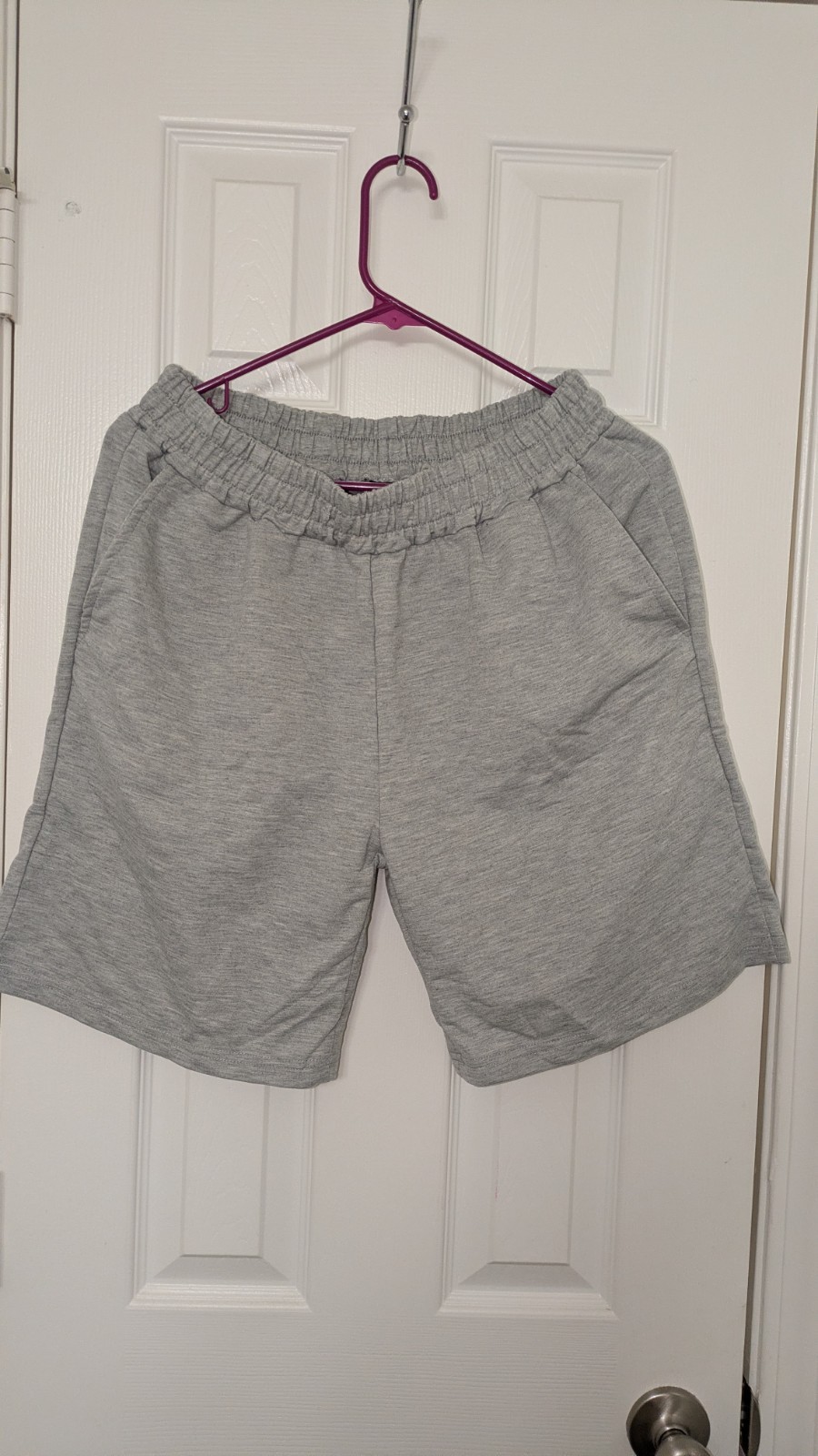 gray men s shorts size large