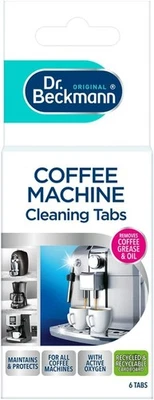 DR. BECKMANN 6 Reinigungstabletten für Bosch Tassimo Kaffeevollautomat Made in Germany Dr Beckmann