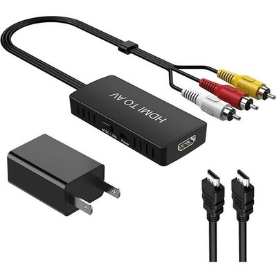 DIGITNOW HDMI to RCA AV Converter Adapter PAL NTSC for PS3 DVD VHS