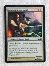 MTG Veteran Armorsmith FOIL #38 Magic 2010 (M10)