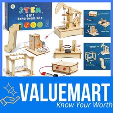 Elektronik Experimentierkasten Holz Baukasten für Kinder ab 8 12 Jahre STEM M...