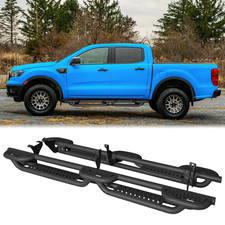 Vijay New Steel Side Step Nerf Bars Fits 2019-2025 Ford Ranger Super Crew Cab Vijay New Steel Side Step Nerf Bars Fits 2019-2025 Ford Ranger Super Crew Cab