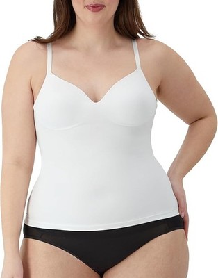 NWT Maidenform womens Tummy Shaping Cami, Wireless Foam Cami, M
