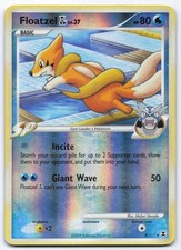 Floatzel GL 4/111 Rising Rivals Reverse Holo Rare Pokemon Card MP on eBay