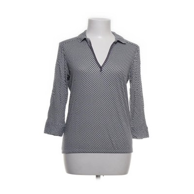 Marc O'Polo, Bluse, Größe: S, M07 3009 52137, Schwarz/Weiß, Baumwolle/Modal #GId