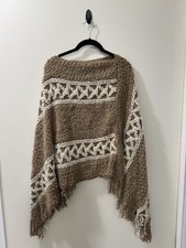 Vintage Bohemian Fringe Poncho