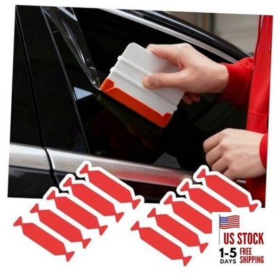 10PCS Pre-Cut Car Vinyl Squeegee Felt,Eye-Catching Window Tint Tools Buffer 