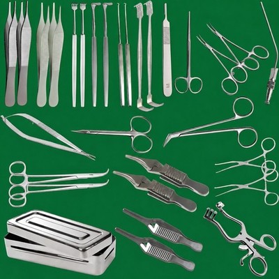 Basic Pediatric Surgery Set Of 29 Pieces Fine Instruments-Best Quality