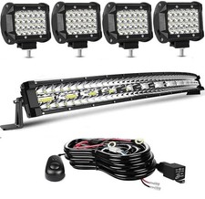 LED Light Bar Kits - 32IN Curved 585W Triple Row 32IN-585W LED Light Bar Kits