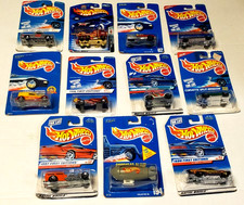 Lot of 11 New Mattel Hot Wheels In Blister Packs 1990's