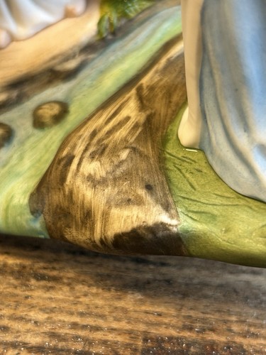 Apparitions Our Lady of Lourdes Grotto Malco porcelain tabletop nightlight lamp - Picture 11 of 15