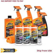 Armor All Car Care Cleaning And Automotive Car Wash Kit - 10 Piece Set Car Detai