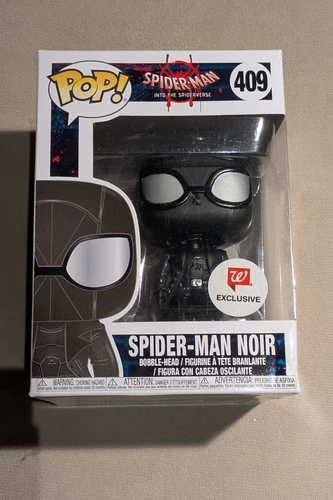 Funko Pop! Spider-Man Noir #406 Spider-Man Into the Spider-verse Bobble-Head