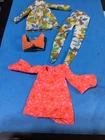 Vintage Barbie Doll Mod Era Clothes Bloom Zoom, Pj Dress
