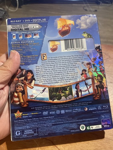 The Pirate Fairy (Blu-ray, 2014) - Good w/ Slip Cover - Picture 2 of 2