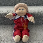 Cabbagepatch Kids Vintage 1980s Vintage Toy Boy With Blue Eyes
