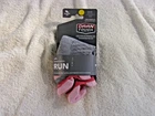 NWT Darn Tough socks, women's M (7.5-9.5), gray & pink, No show tab, wool blend