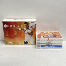 Zumba EA Sports Active 7 Nintendo Wii Game Lot Fitness Dance Workout 