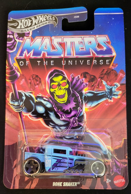 2026 Hot Wheels Silver Series MASTERS OF THE UNIVERSE BONE SHAKER Blue Near Mint