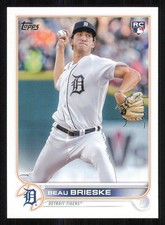 2022 Topps Update #US23 Beau Brieske RC