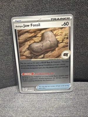 Antique Jaw Fossil 068/088 Me03: Perfect Order Reverse Holo for