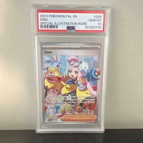 Pokemon TCG Iono 269/193 Paldea Evolved SV02 SIR Holo PSA 10 English 2023