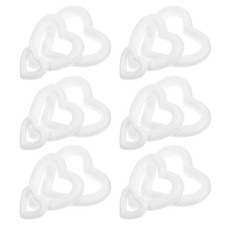 18 Pcs Foam Wreath Forms Crafting Shapes for Wedding Valentine