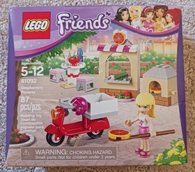 LEGO Friends Lot Summer Caravan Tourist Kiosk Pizzeria New Sealed