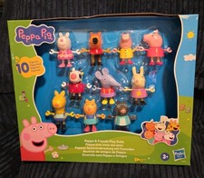 Peppa Pig Peppa  Friends Play Date 10 Figures New In Sealed Package