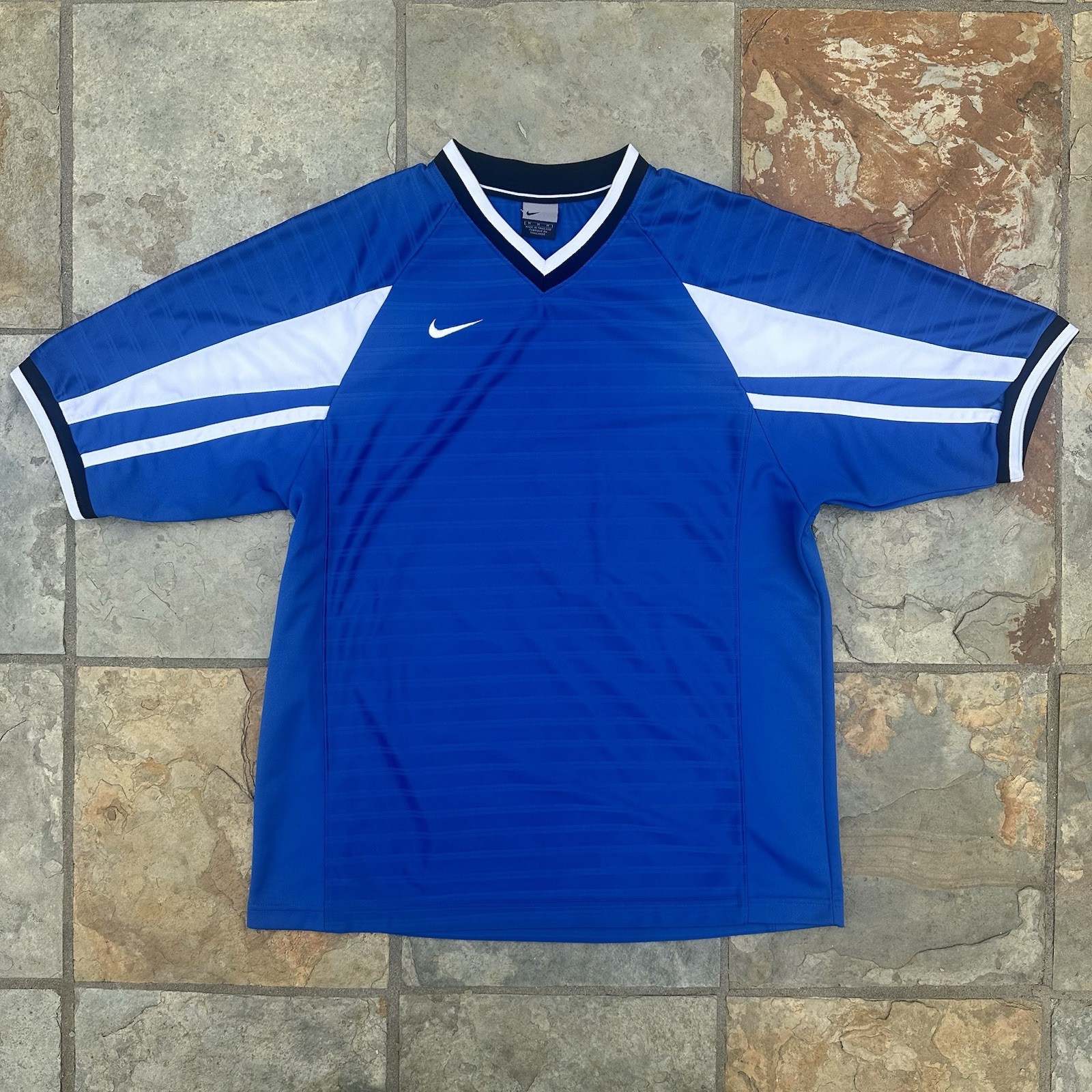 Vtg Nike Template Football Soccer Jersey Shirt Y2K 2000’s Streetwear M