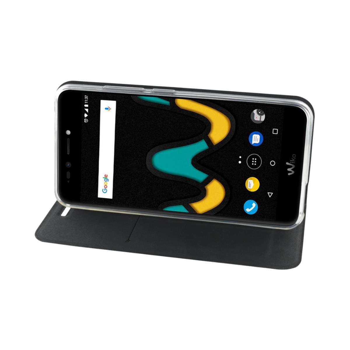 Coque Wiko U Pulse connectée protection intégrale et étui support