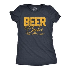 Womens Beer Babe T Shirt Funny Brew Pub IPA Craft Beer Drinking Graphic Tee