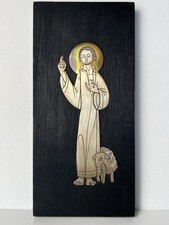 VYG MCM Talleres Monasticos Mexico Sterling Jesus Christ The Shepherd Plaque