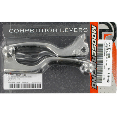 Moose Racing Clutch & Brake Lever Set With Grips Honda CR125 CR250R CR80R