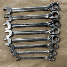 Blue Point Boer Ratcheting Combination Wrench Set 8