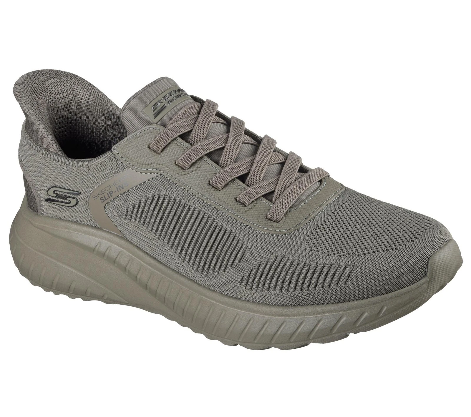 Skechers Slip-ins Shoe For Men BOBS Sport Squad Chaos - Solid Step in Olive
Opens in a new window or