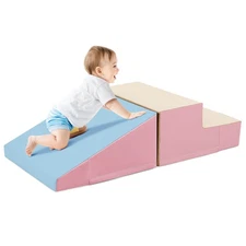 Step and Slide Climber for Infants and Toddlers Baby Soft Foam Structure Blocks
