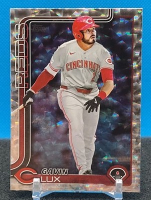 Gavin Lux 2025 Topps Super Box Silver Crackle Foilboard SP #464 Series 2 