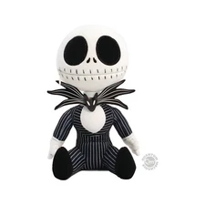 Quantum Mechanix Disney Jack Skellington Zippermouth 9 Inch Plush NEW IN STOCK 
