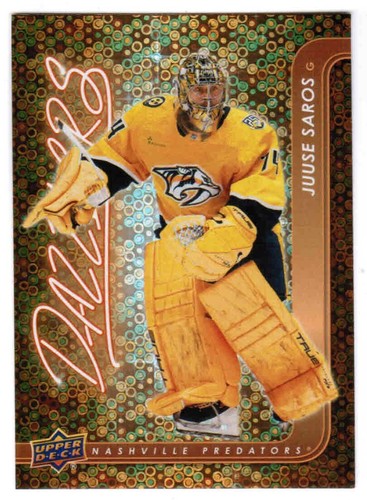 24/25 2024 UPPER DECK SERIES 2 HOCKEY DAZZLERS ORANGE CARDS DZ-XX U-Pick List - Picture 3 of 48