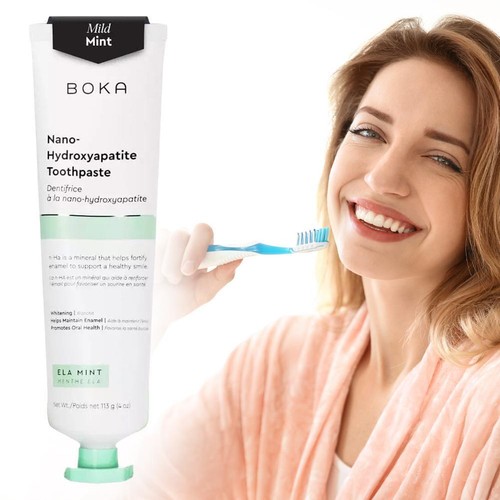 Boka Fluoride Free Toothpaste - Nano Hydroxyapatite, Remineralizing, Sensitive☃ - Picture 6 of 9