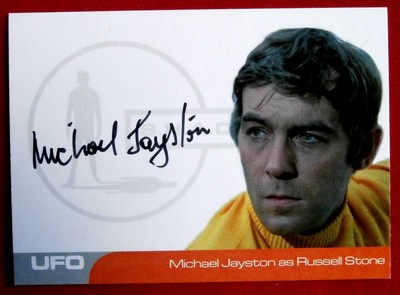 UFO - MICHAEL JAYSTON - Handsignierte Autogrammkarte MJ2 - LIMITED EDITION